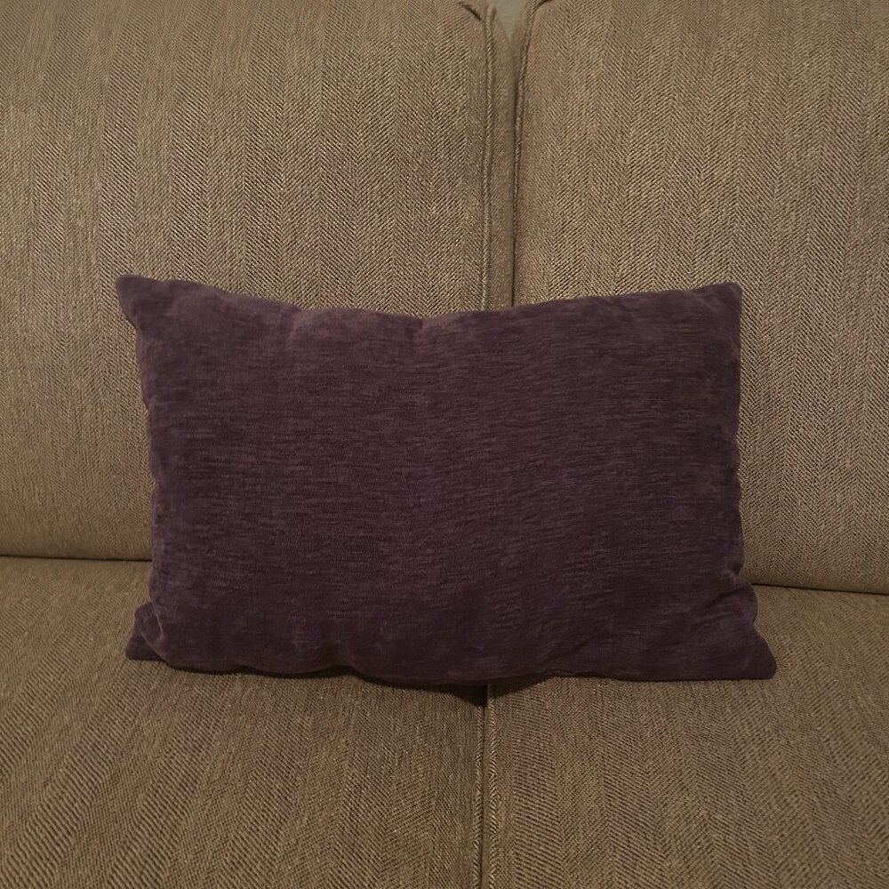 Purple Decorative Pillow